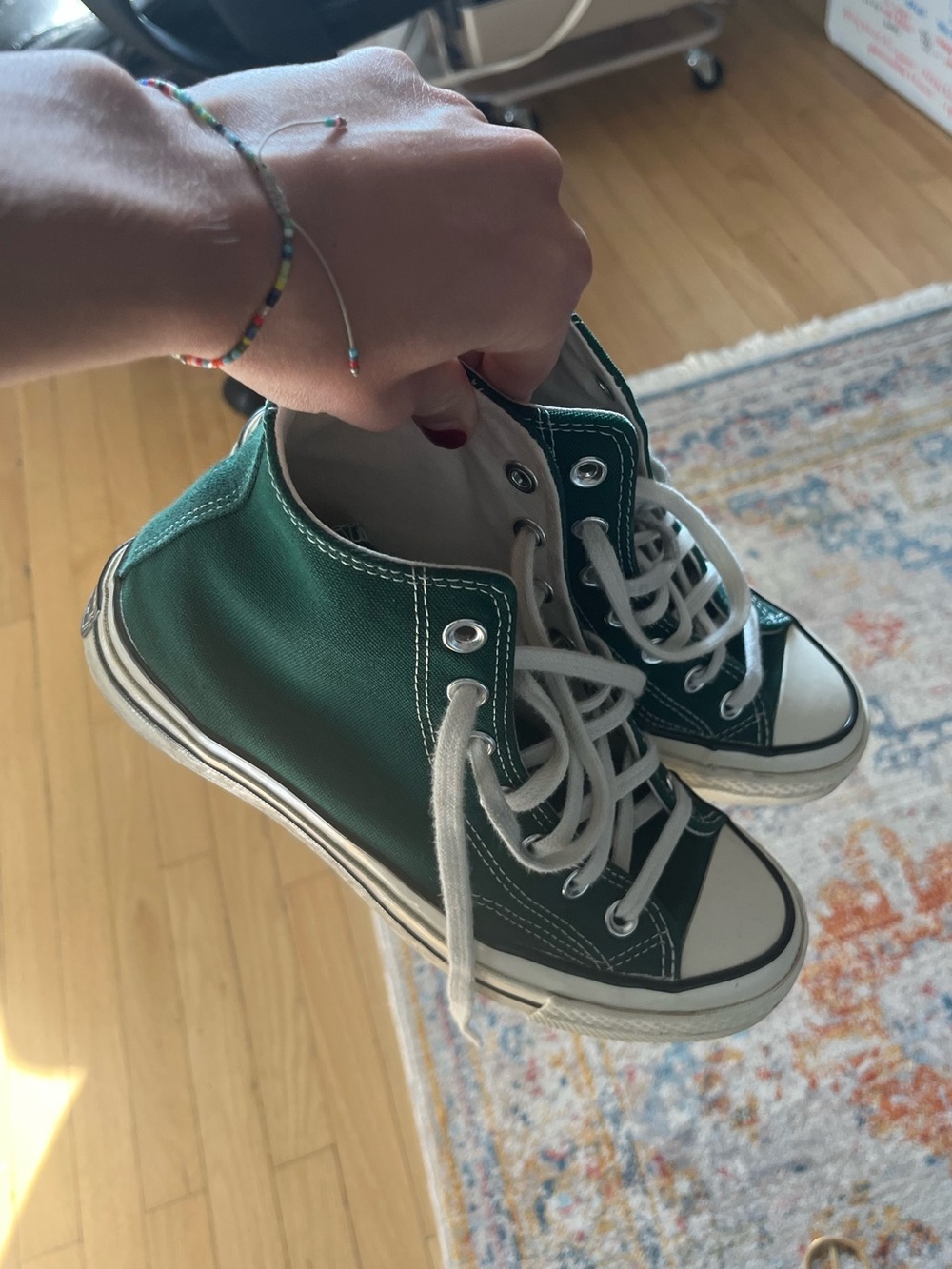 Green Chuck Taylor Converse